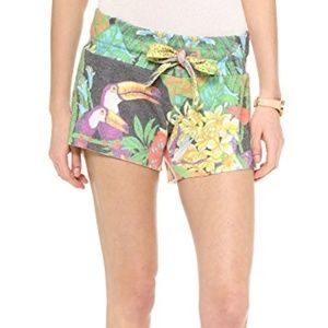 WILDFOX 'JUNGLE PARTY' SHORTS NWT!